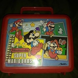 Vintage super mario lunchbox